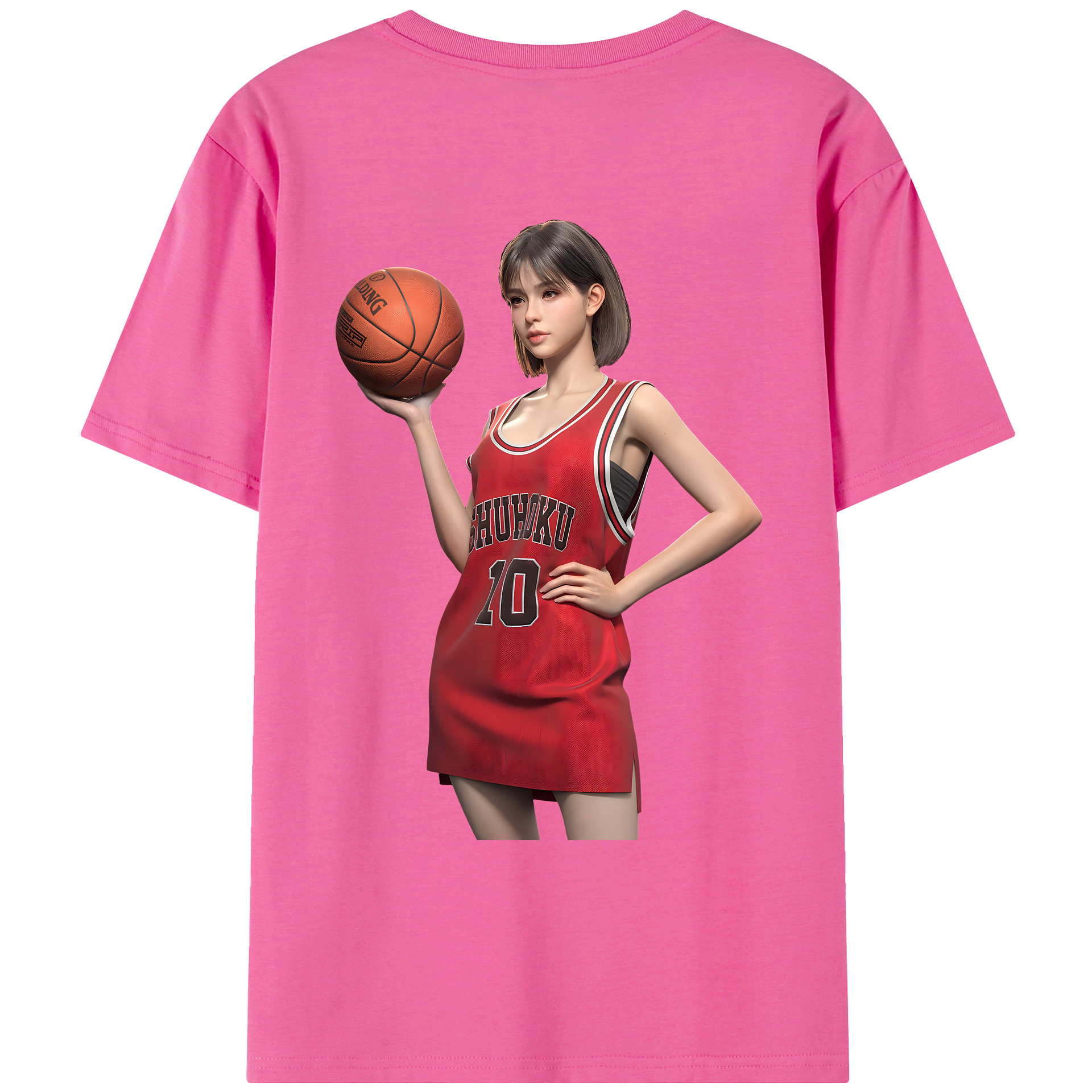 （画像用） SLAM DUNK／スラムダンク レディース半袖Tシャツ(バックプリント)